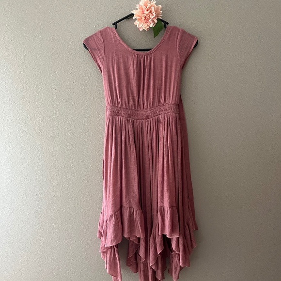 Joyfolie Briley Dress Dusty Rose Sz 6 - Picture 7 of 13